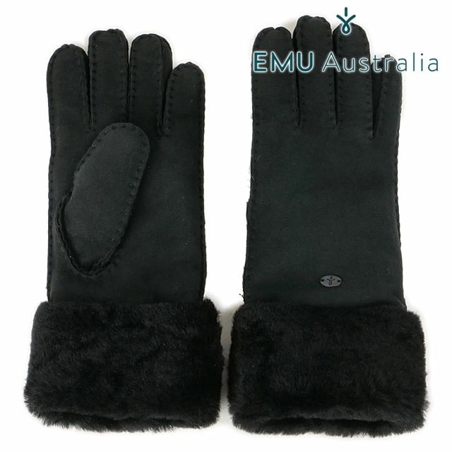 ムートングローブ アポロベイグローブ [W9405] APOLLO BAY GLOVES レディース 手袋 アクセサリー 防寒 Black