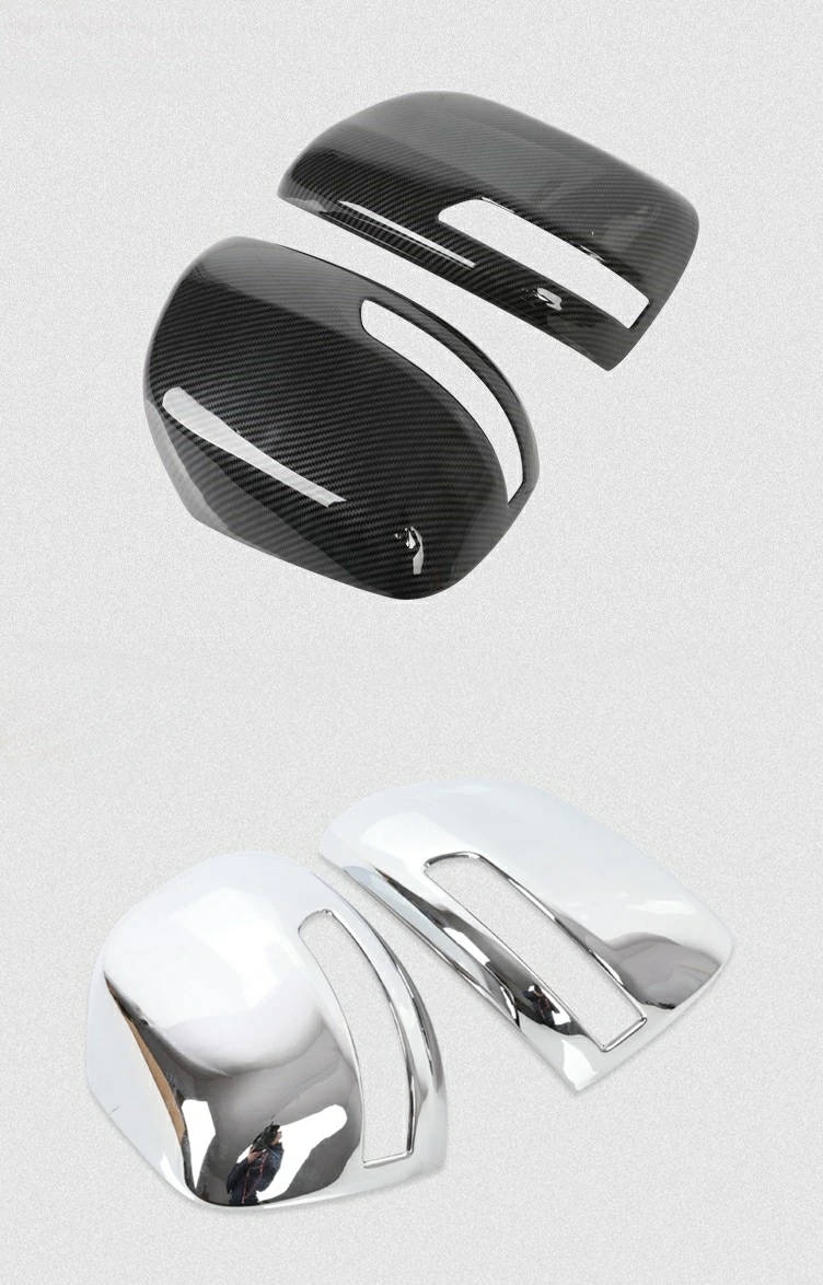 ランドクルーザープラド150系 専用 ドア ミラーカバー ガーニッシュ 左右2枚セット 2色選択