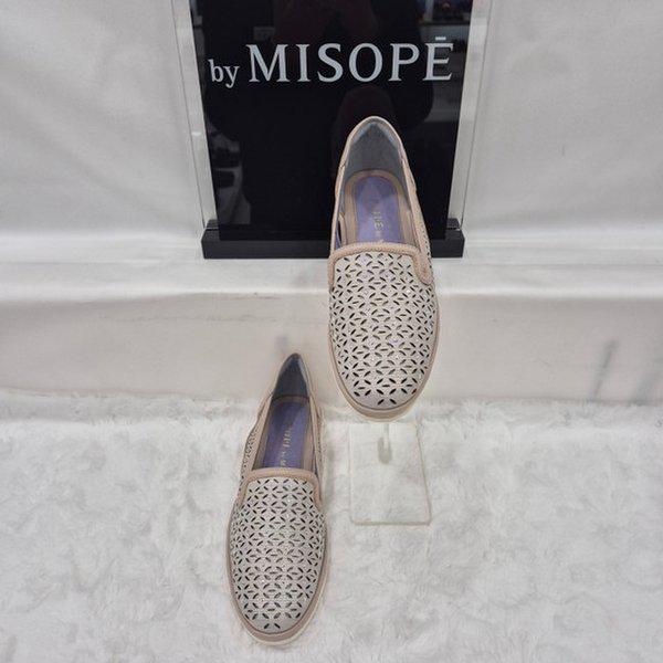 By 女性 超軽量パンチング単靴 112HT212DH018 PINK 3 JJ