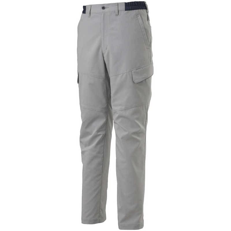 ミズノ　ワークパンツ(春夏／制電素材)[ユニセックス] L 04：ライトグレー×ネイビー　F2JF158004