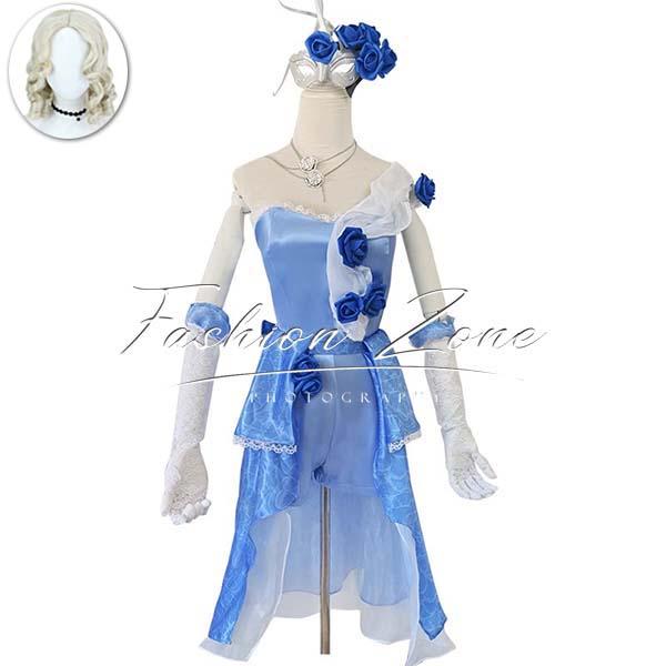 IdentityV 第五人格 風 バーメイド 逐浪うバラ 調酒師 コスプレ衣装 ウィッグ cosplay ハロウィン 演出服 変装