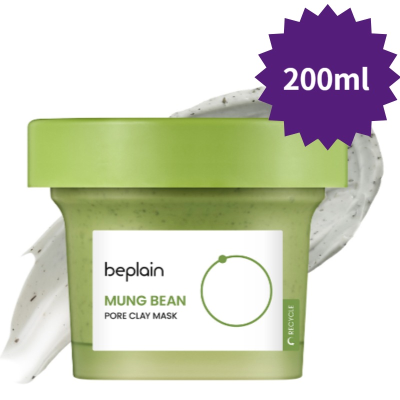 【大容量】緑豆クレイマスク200ml/マイルド毛穴フィリング/緑豆ケア/角質/保湿/韓国コスメ