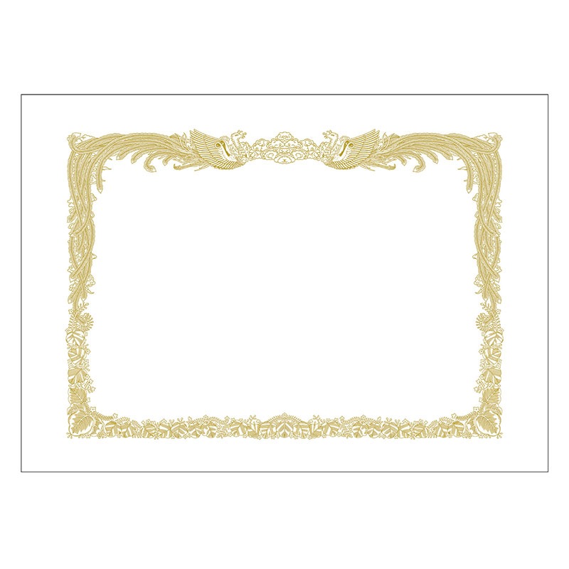 （まとめ買い）ササガワ 賞状用紙 上質紙 A3判 縦書き用 100枚入 10-5040 [x3]