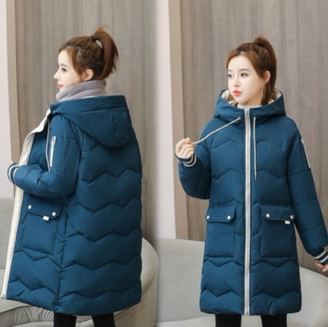 アウター デート モテアイテム 上着 着る毛布 膝丈 長袖 もこもこ モコモコ フード付き ポケット ダウン 可愛い きれいめ 上品 おしゃれ かっこいい 可愛い ラブリー キュート ガーリー