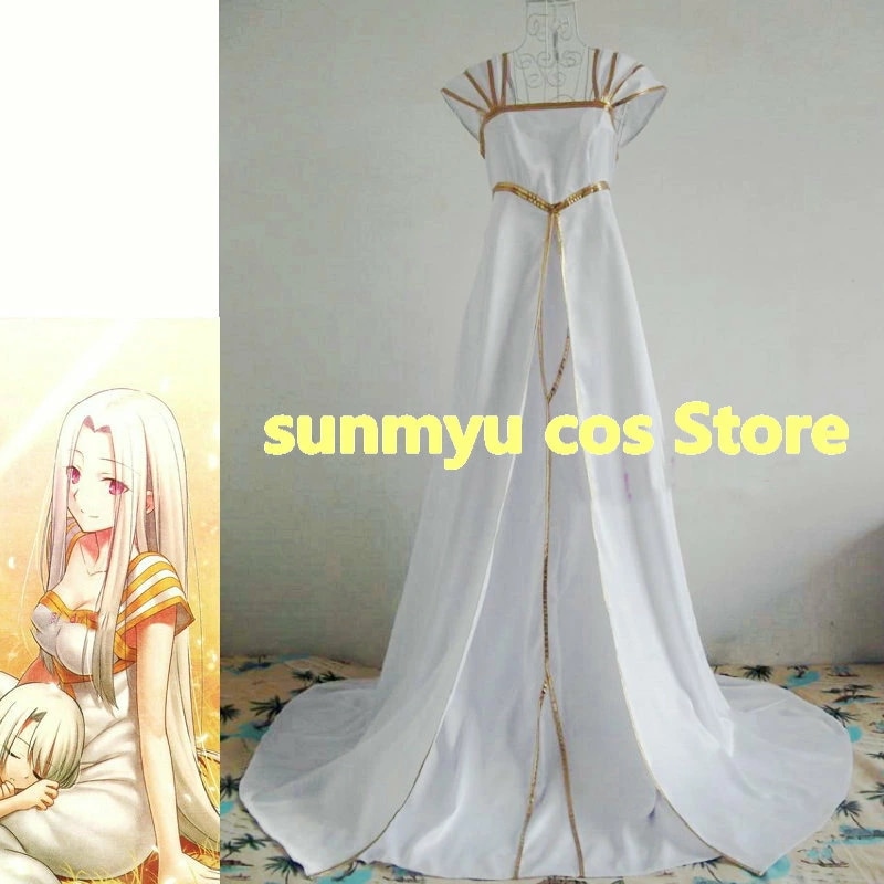 FateZero アイリスフィール　ホワイトドレス コスプレ衣装　オーダーサイズ可