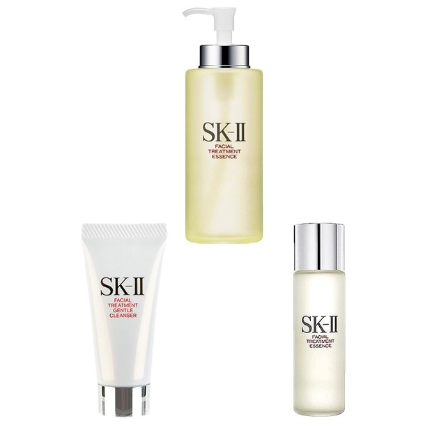 エスケーツー（SK-II／SK2） ピテラベーシックケア 3点セット/FT エッセンス 330ml ＋ FT エッセンス 30ml ＋ FTジェントルクレンザー 20g