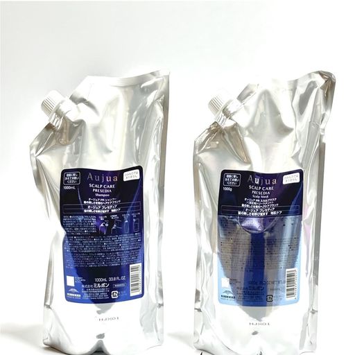 【セット品】ミルボン オージュア プレセディア シャンプー & スカルプマスク 1000ml + 1000g トリートメント 2本セット milbon aujua LSC