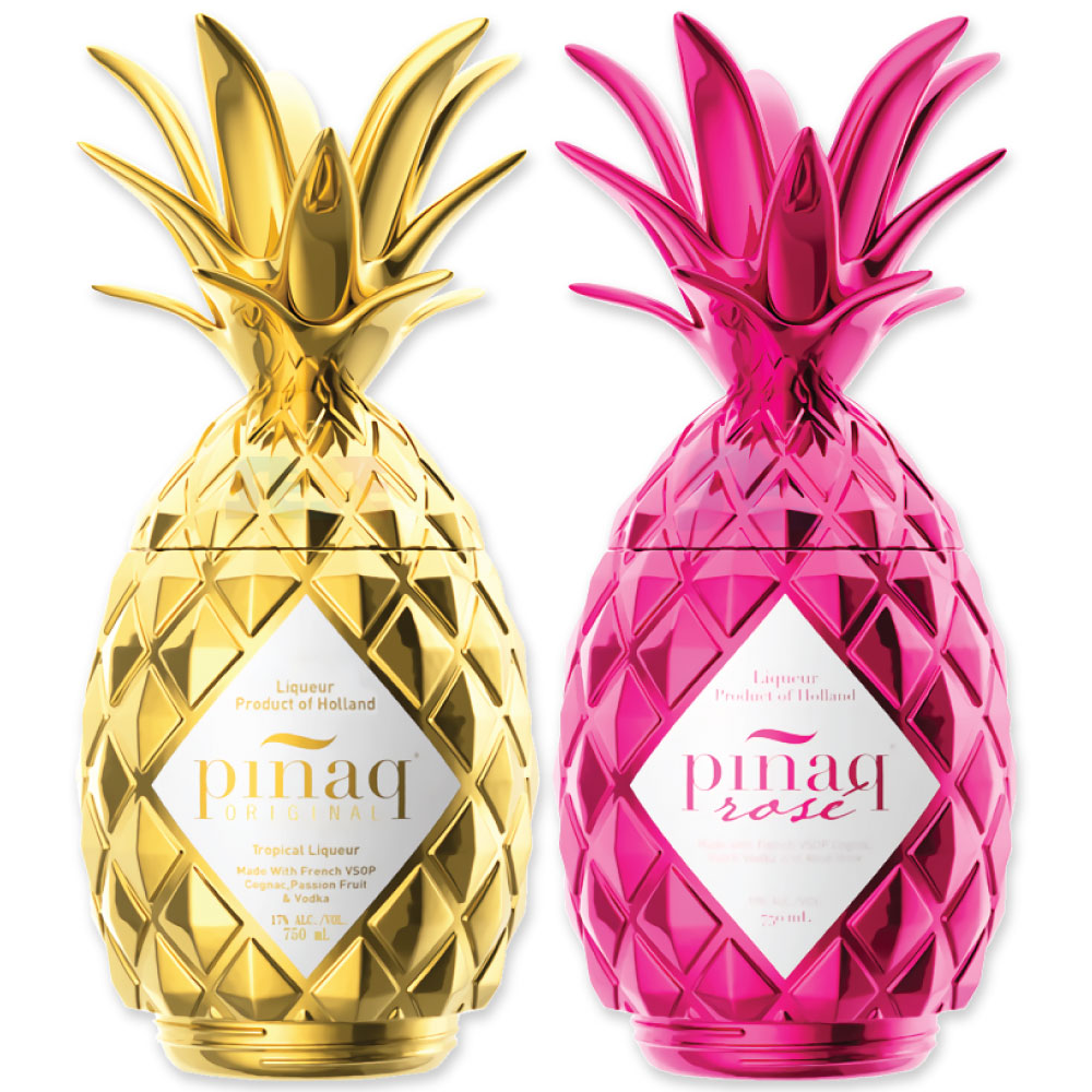 ピニャック ゴールド 1本 + ロゼ 1本 セット 各750ml / リキュール 17% Pinaq Gold piñaq Rose