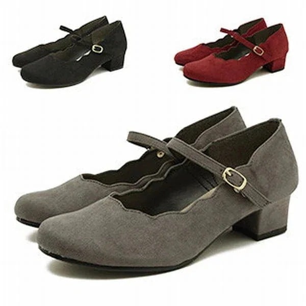 パンプス レディースシューズ レディースファッション 靴 クラシカル ラウンドトゥパンプス 可愛い