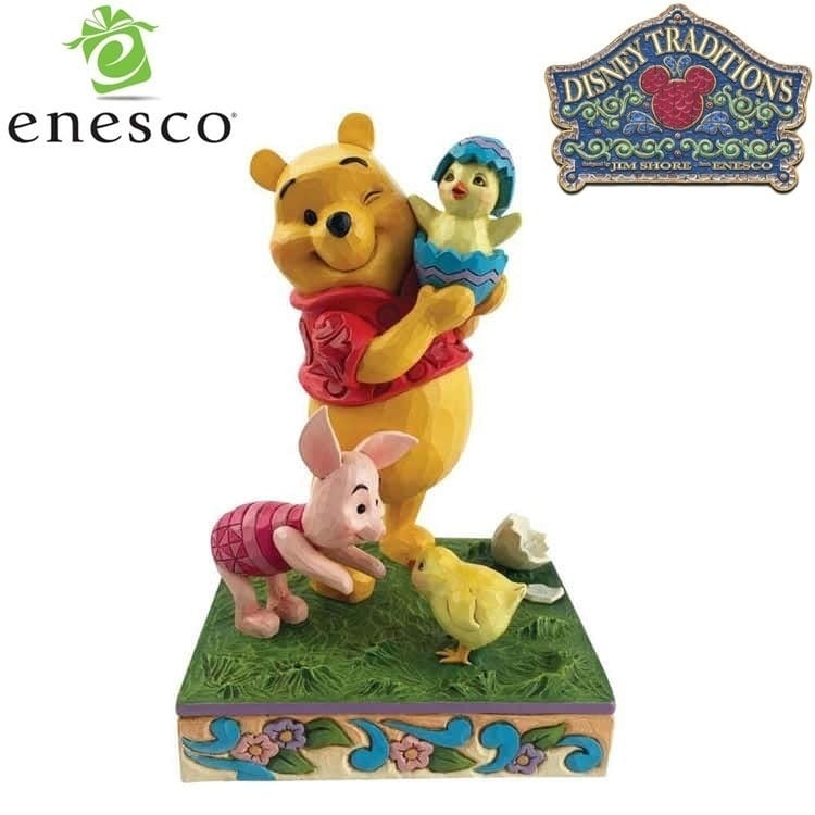 enesco(エネスコ) Disney Traditions プー＆ピグレット ウィズ チック ディズニー フィギュア コレクション 人気 ブランド ギフト クリスマス 贈り物 プレゼントに最適