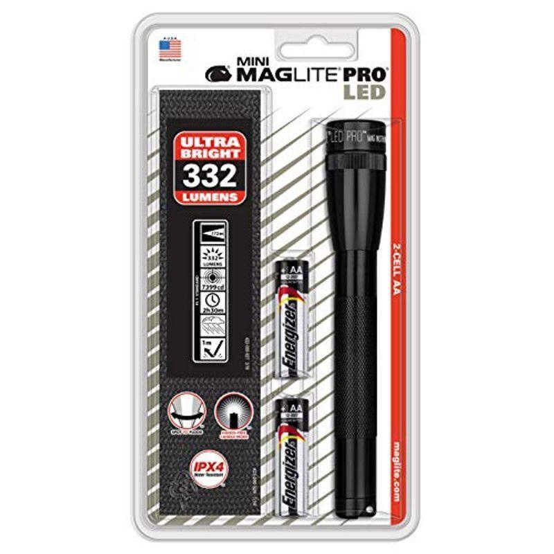 MAGLITE　SP2P01H ペンライト ミニマグライト LED PRO ブラック [LED /単3乾電池×2]　SP2P01H