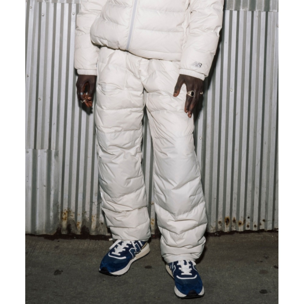 ニューバランス NBNTE41943/ユニセックスアクティブパーテックスパッド入りストレートパンツ (L/グレー)