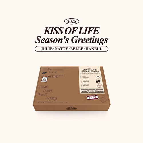 [特典] KISS OF LIFE - 2025 SEASON’S GREETINGS WITHMUU APPLE