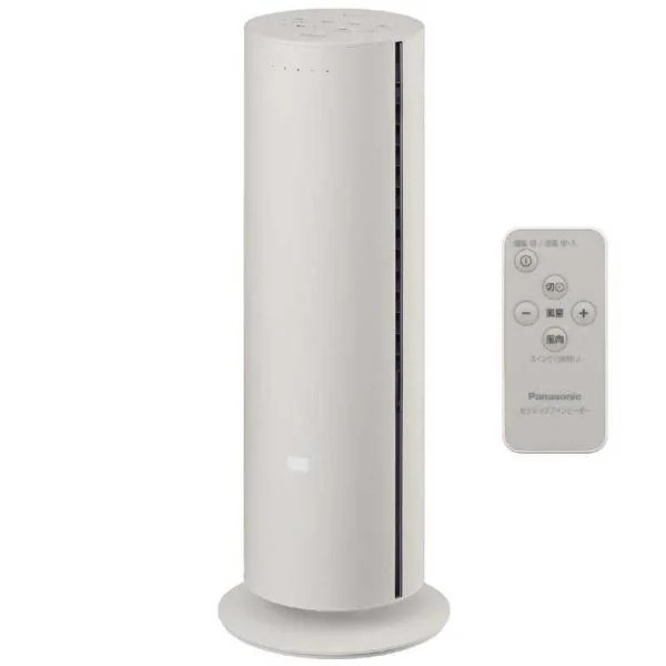 Panasonic パナソニック DS-FWX1201-C ベージュ セラミックファンヒーター Hot&Cool ナノイーX搭載 リモコン付