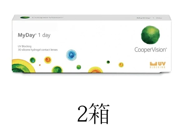 マイデイ2箱セット（1箱30枚入り）両眼約1ケ月分