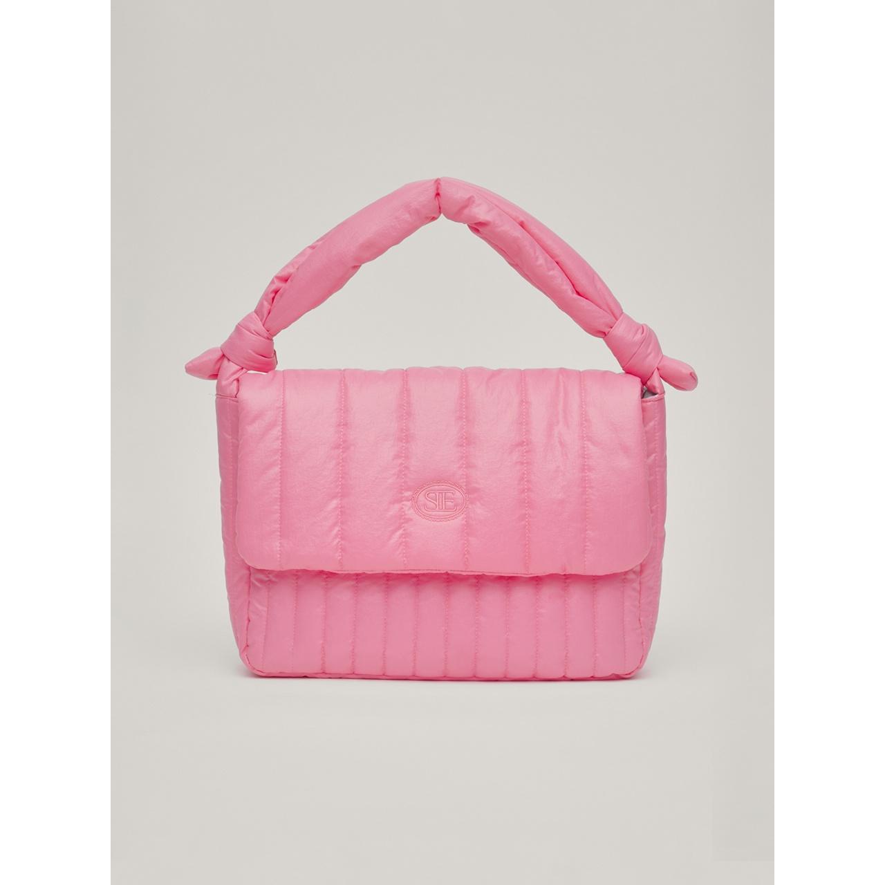 【SIENNE】 CROSS PADDING BAG : PINK