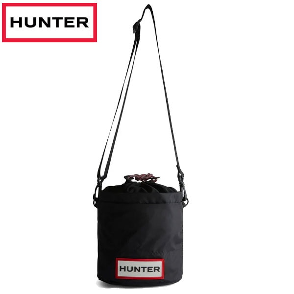 ハンター HUNTER トラベル リップストップ バケット ショルダーバッグ UBX3602NRS-BLK
