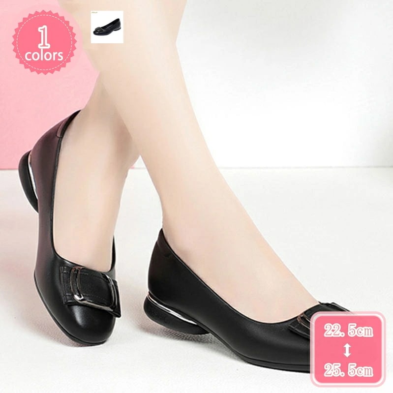 500円OFFクーポン ウエッジパンプス ラウンドトゥ ウェッジヒール 春 夏 秋 通勤 バックル エレガント 通気 コンフォートシューズ 軽量 ウォーキングシューズ ママ 厚底パンプス 幅広 レディ 6,716円