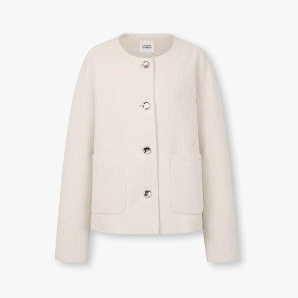 ポケットノーカラージャケット (9176112972CT)