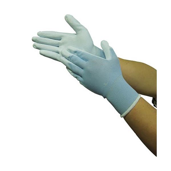 （まとめ）ユニワールド WORKS HOMME やわらかフィット ブルー S 1双[x20]