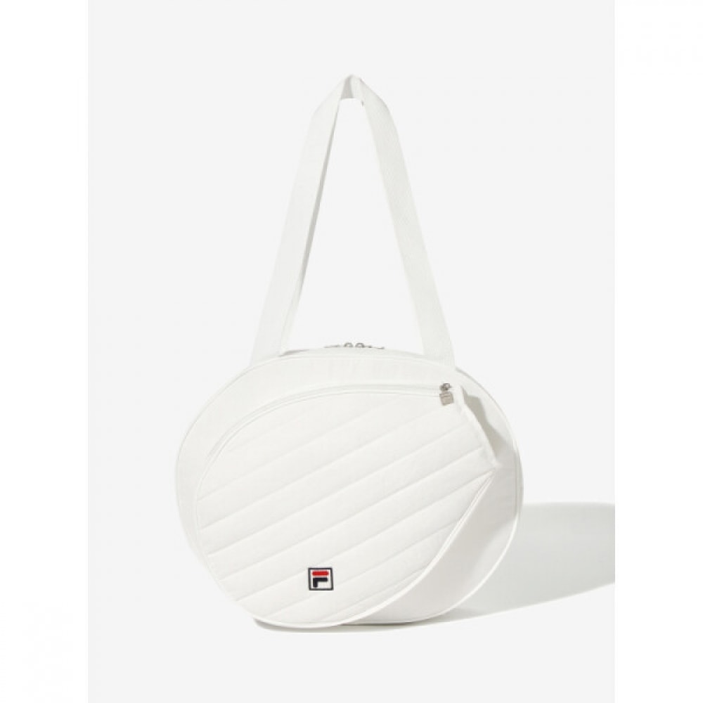 フィラ キルティング ラウンド ラケットバッグ