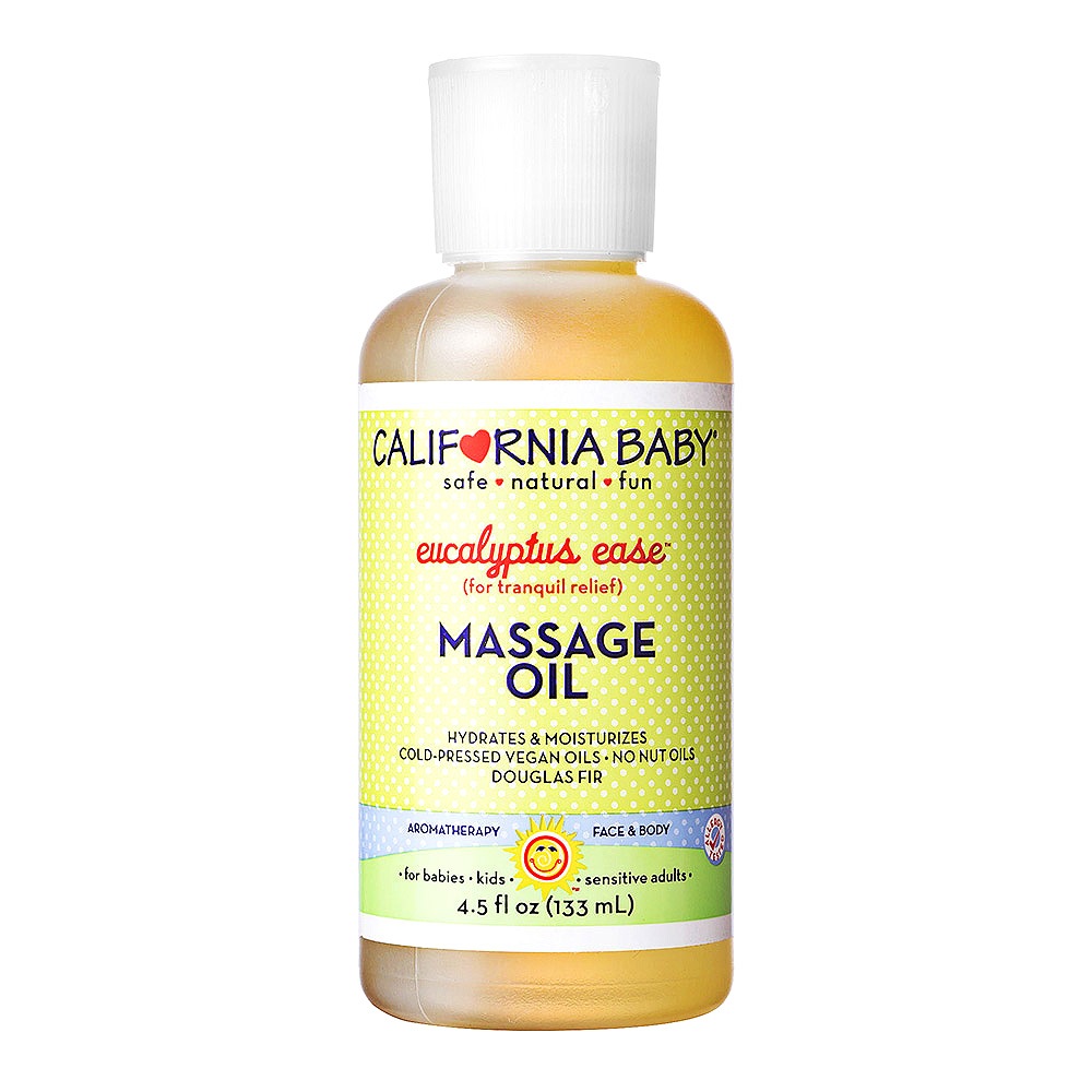 カリフォルニアベビーマッサージオイルユーカリ133ml /出産/幼児用品