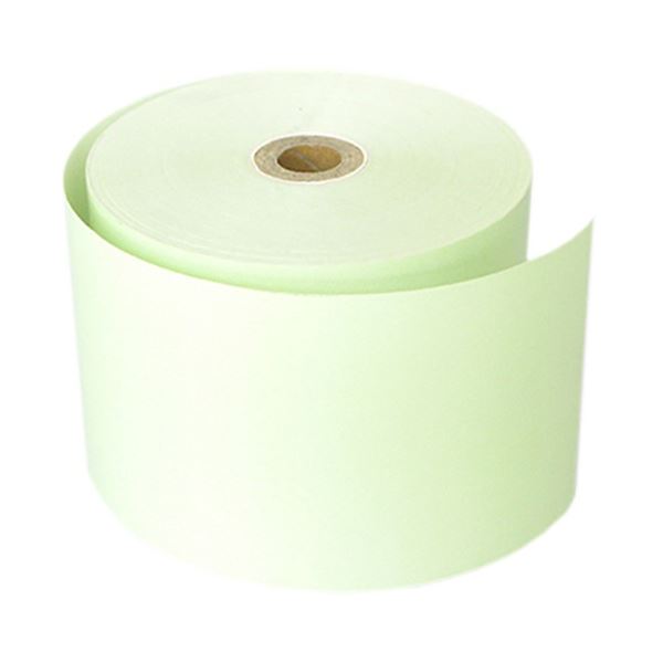 小林 カラーサーマルロール紙 58mm幅x63m巻 緑 23-400500-08 1箱（8巻）