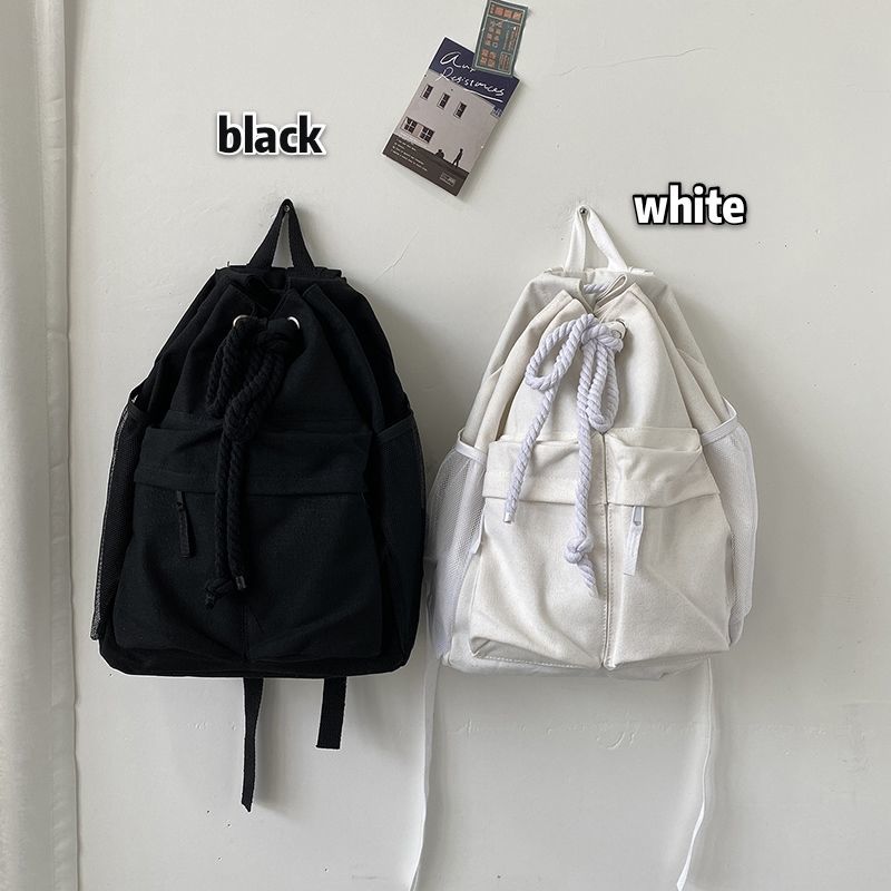 ショルダーバッグ 今すぐ欲しい！バックパック オリジナル カップル 学生 大容量 キャンバス リュック JKバッグ スクールバッグ 流行！ホーボーバッグ 修学旅行 大容量トートバッグ バックパッ キャ