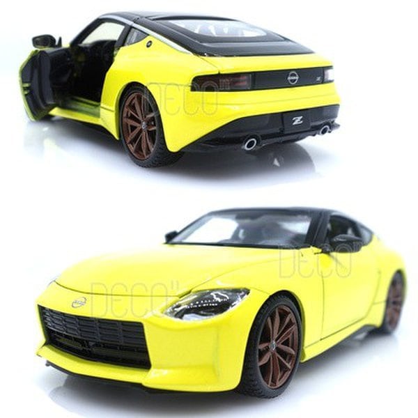 2202日産 Z イエロー ミニカー ダイキャストマイスト