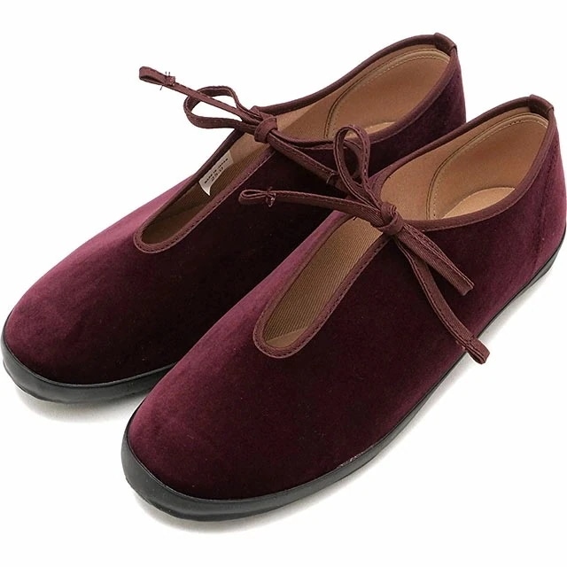 ファインバルカナイズド スニーカー ライトプリムW [54323482] レディース 靴 バレエシューズ 日本製 ベルベット BURGUNDY 正規取扱店