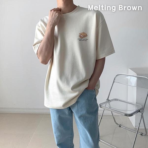 男性半袖Tシャツ男性オーバーフィット半袖bk3