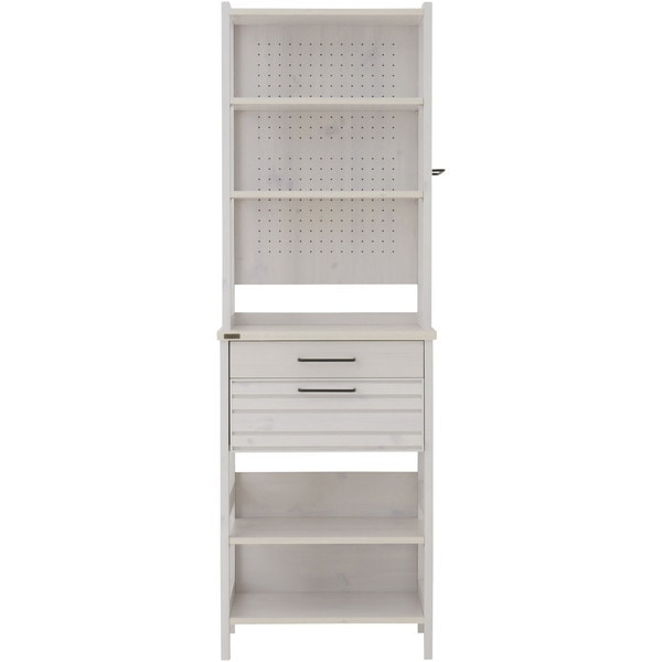 LF180-60HC-WH ホワイト LAFIKA(ラフィカ) [キッチンラック(ハイタイプ60cm幅)] メーカー直送