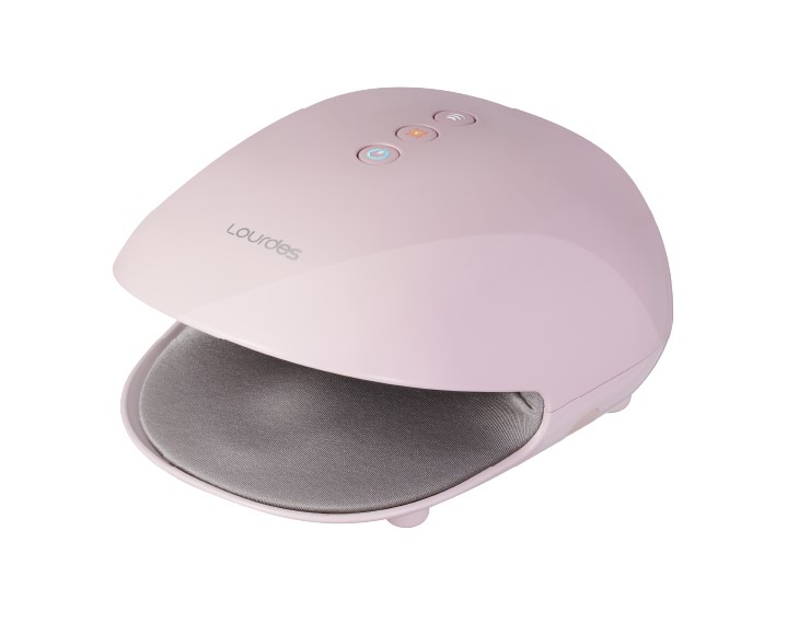 【ラッピング済】アテックス ル ル ド ハンドケア マッサージ ピンク AX-HPL1806pk 贈り物 ギフト プレゼント 記念日 感謝 お礼 計量 コンパクト 指圧 保証1年