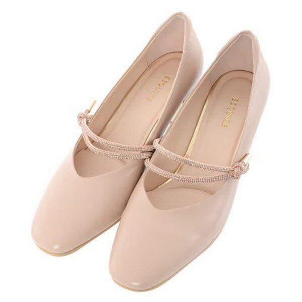 女性メリージェーンパンプス 5CM(EQDSHP533PI) (P003733094)