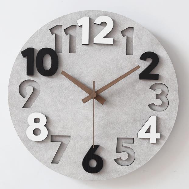 掛け時計おしゃれかわいい音がしないギフト掛時計入学祝い玄関インテリア時計ポップスイープ式華やかシ