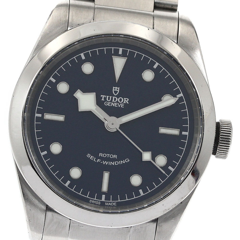 チュードル TUDOR 79540 ヘリテージ ブラックベイ 自動巻き メンズ 保証書付き_878018【中古】