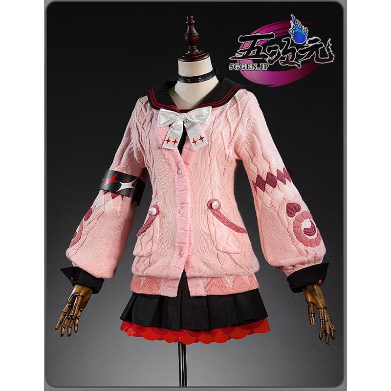 五次元　ゼンレスゾーンゼロ　コスプレ　浮波柚葉　ゆずは　衣装　ウィッグ　靴　カバン　爆弾小道具　追加可