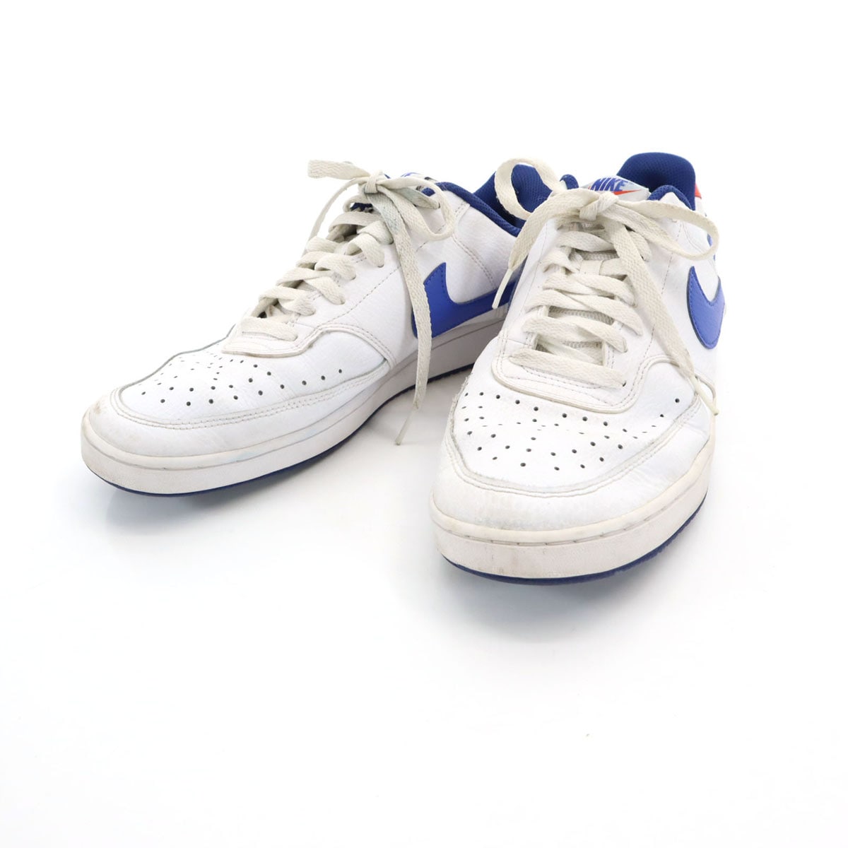 コートビジョン ローカット スニーカー 28.5cm ホワイト DN4243-141 靴 シューズ メンズ 古着