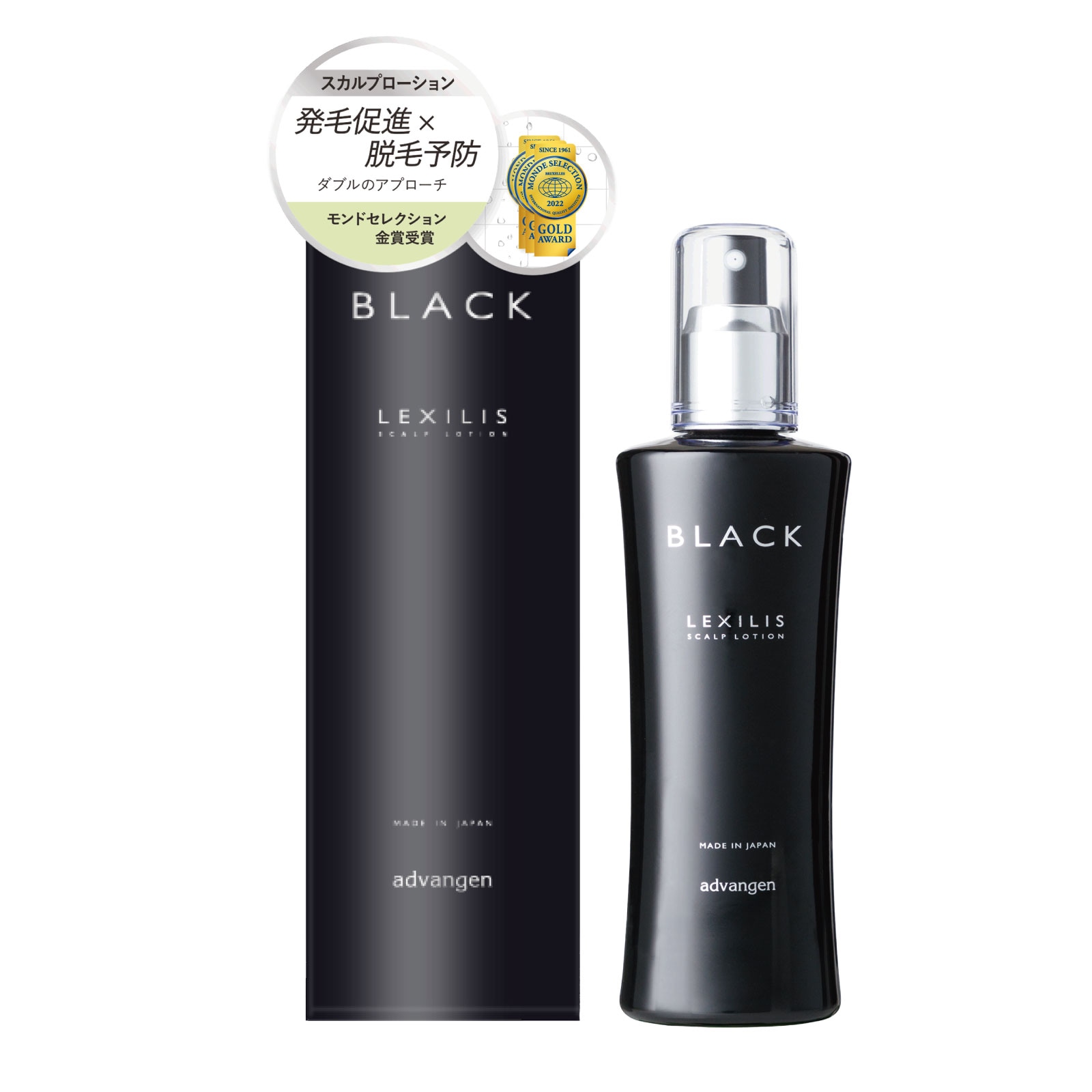 【公式ショップ】【薬用】ブラック スカルプローション(100mL)