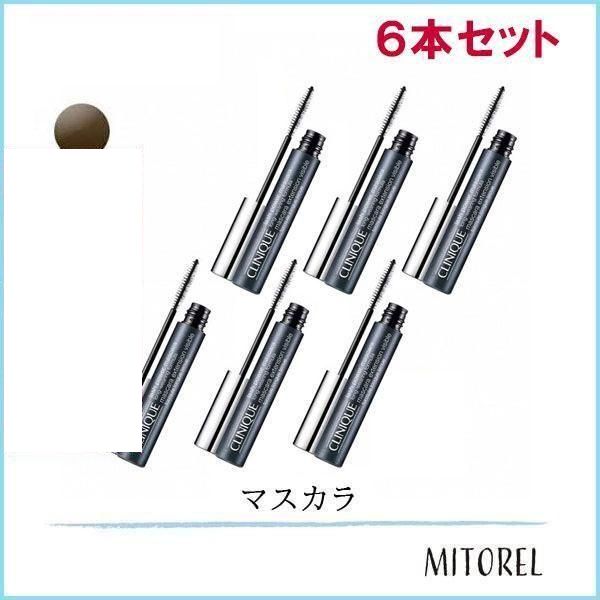 クリニーク CLINIQUE ラッシュパワーマスカラロングウェアリングフォーミュラ #04 6本セット【150g】
