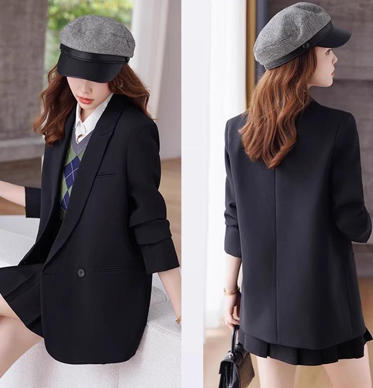 ブレザー レディース 春 長袖 スリムフィット 軽量 オフィスカジュアル モード ジャケット 婦人服 エレガント シンプル 柔らかい