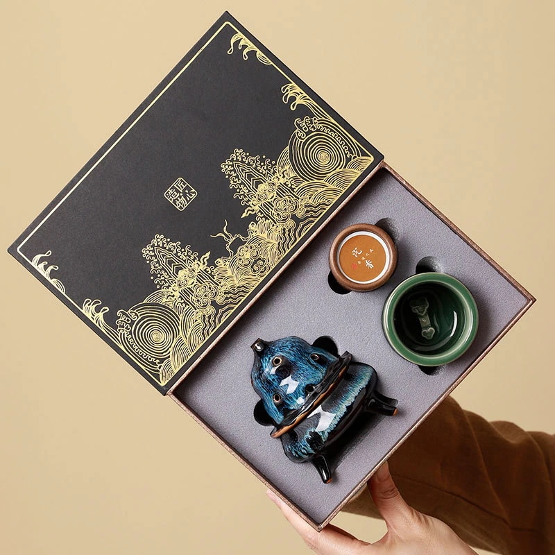 お土産 母 古襄班故宮文化創造茶器セット 誕生日プレゼント ティーカップ 父 新築祝い ギフトボックス