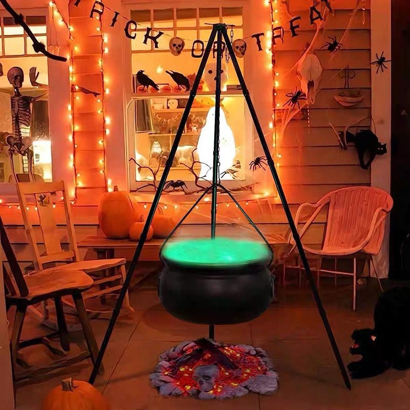 ハロウィーンの装飾小道具シーン瓶コンテナ会場雰囲気明るいテーマの風景写真撮影
