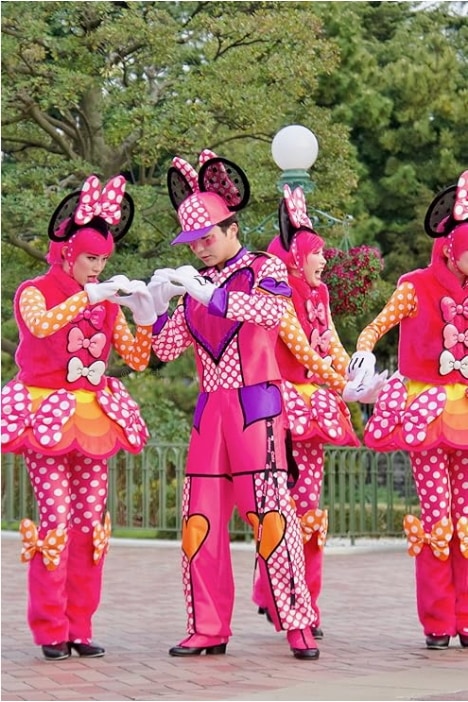 #ディズニーパルパルーザ #ミニーのファンダーランド ダンサー人コスプレ衣装1着