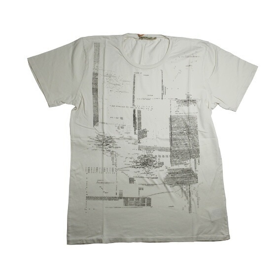 ROUND NECK Tシャツ [オフホワイト]【40161-4011-W04】