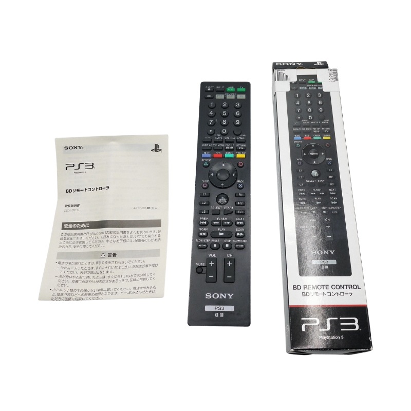 中古 PlayStation3用 BDリモートコントローラ (CECH-ZRC1J)