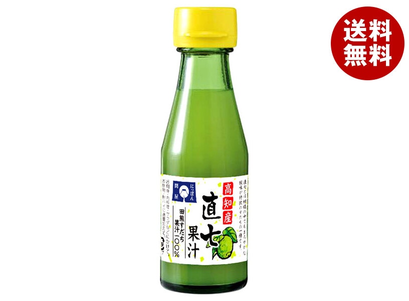 旭フレッシュ 高知県産 直七果汁 100ml瓶×6本入×(2ケース)