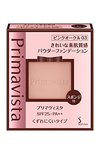 きれいな素肌質感パウダーファンデーション ピンクオークル03 SPF25 PA++ 9g 6,090円
