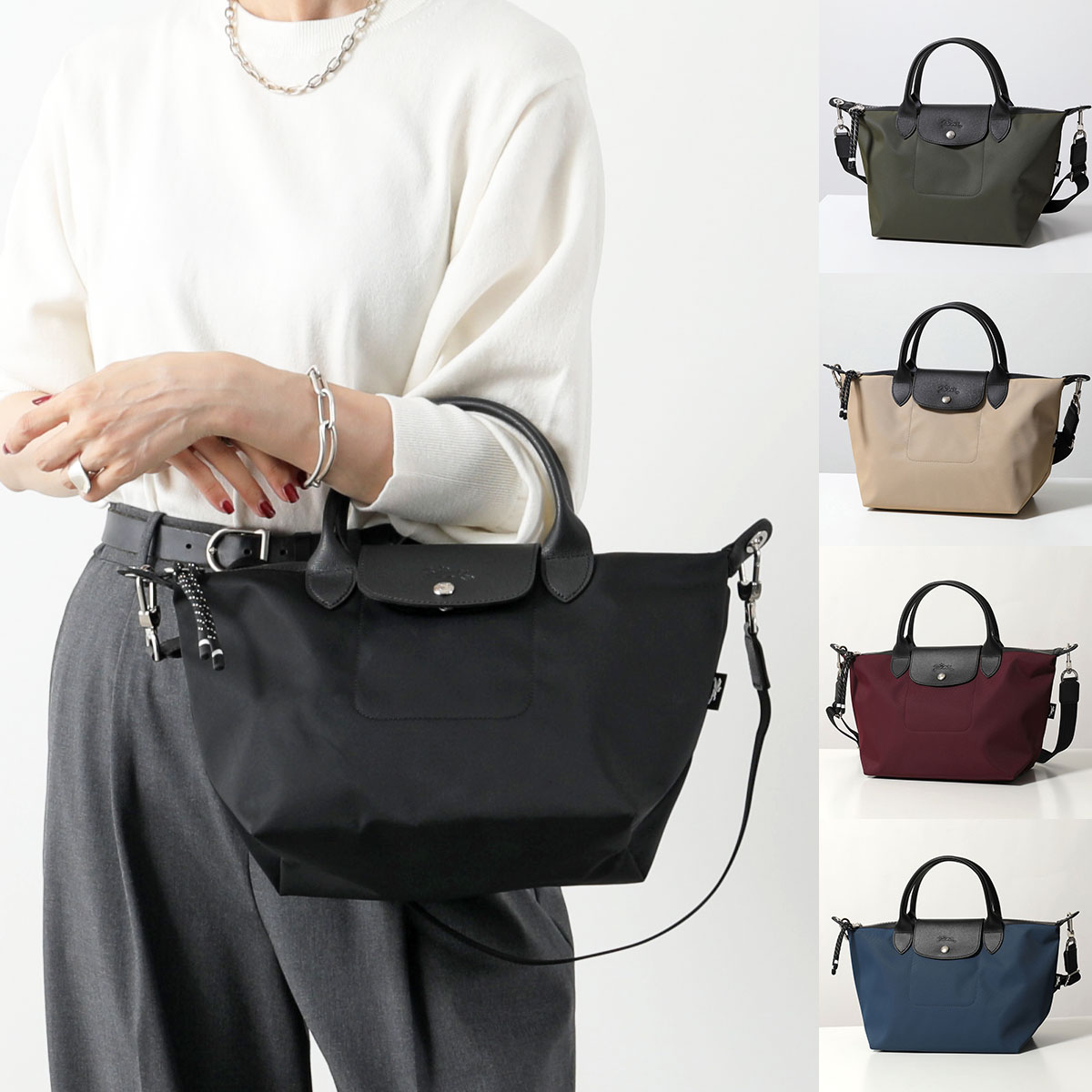 Longchamp ロンシャン トートバッグ LE PLIAGE ENERGY ルプリアージュエナジー L1512 HSR レディース ショルダーバッグ ハンドバッグ 鞄 L1512HSR001