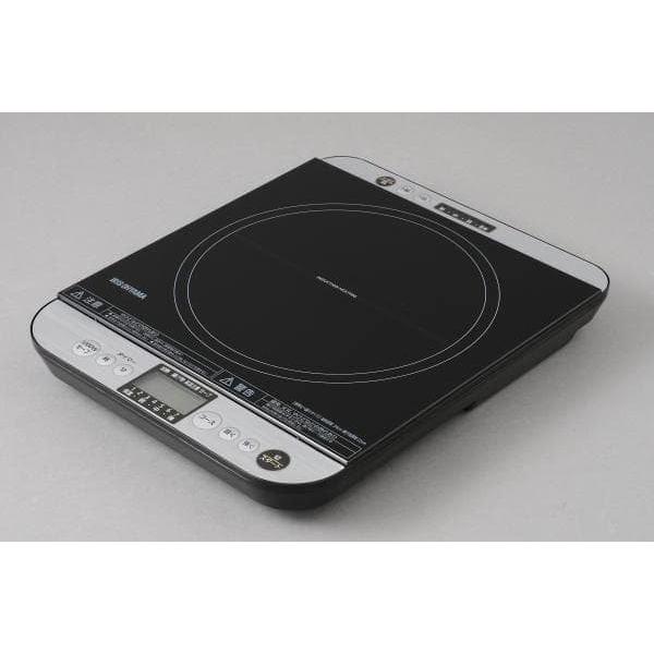 アイリスオーヤマ 卓上IHコンロ 対面操作式 1400W ブラック IHC-T61-B